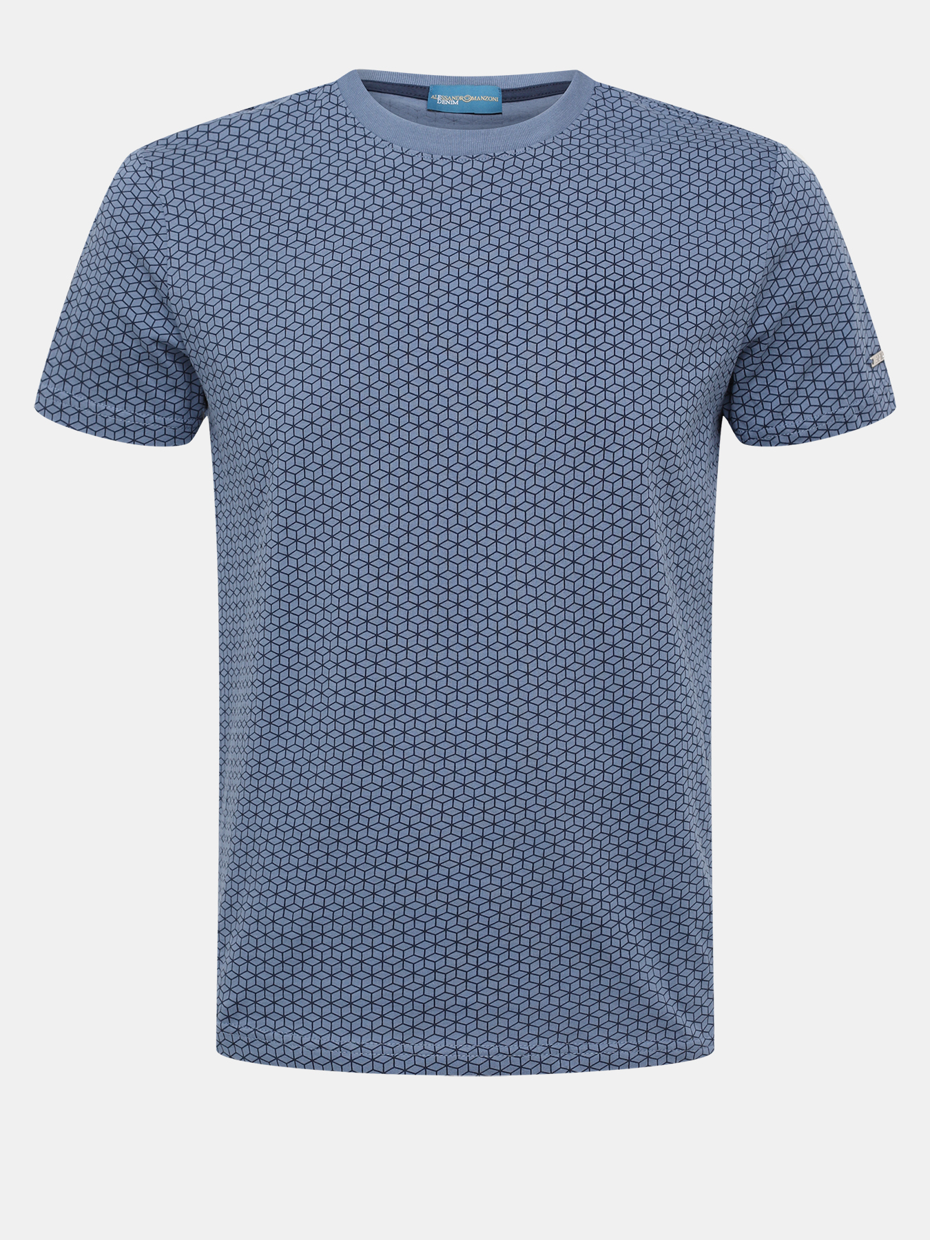 

Футболка мужская Alessandro Manzoni denim 454324 разноцветная 54 RU, Разноцветный, 454324