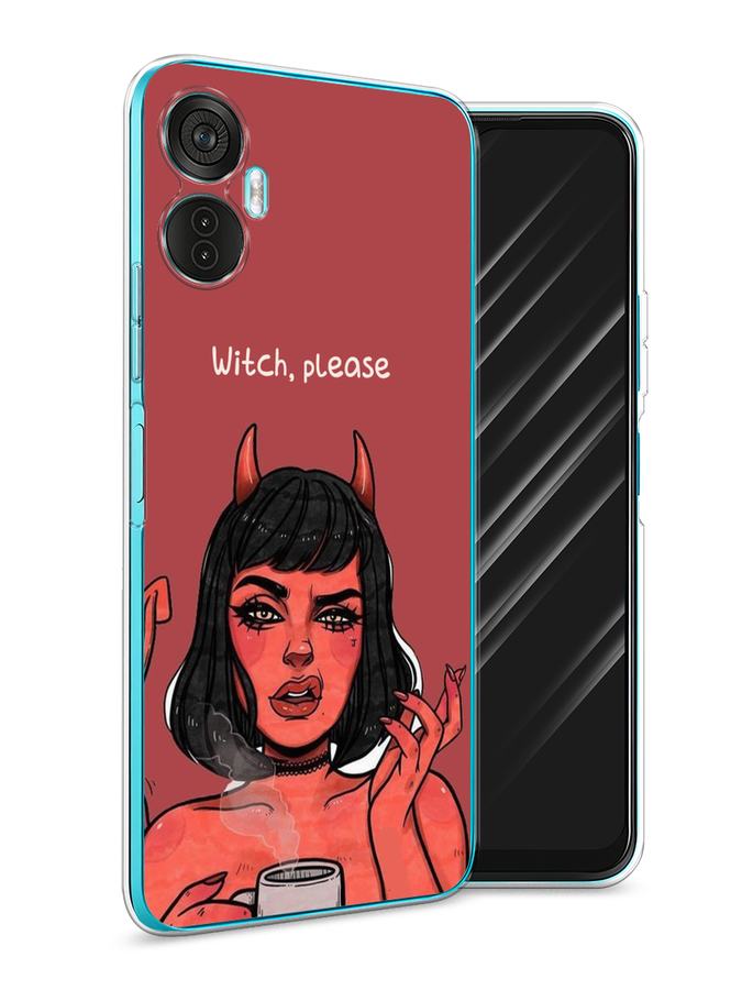 

Чехол Awog на Itel Vision 5 Plus "Evil Girl", Красный;черный, 3201150-6