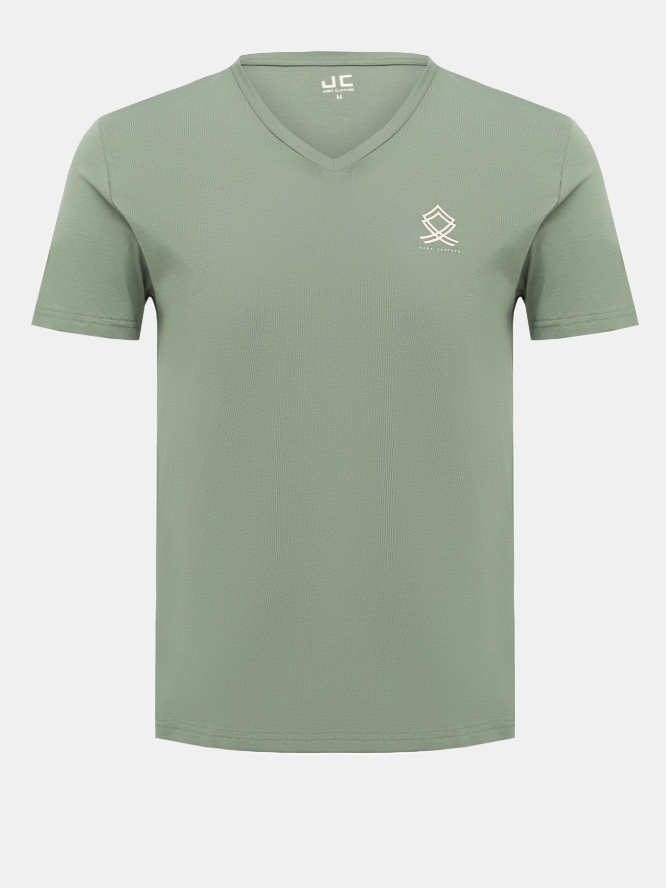 

Футболка мужская Just Clothes 000000448 хаки 48 RU, 000000448