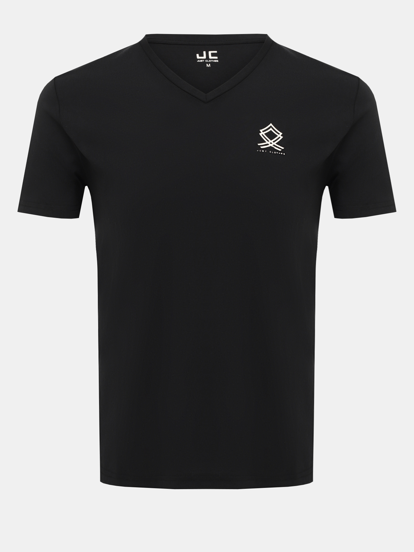 

Футболка мужская Just Clothes 000000448 черная 54 RU, Черный, 000000448