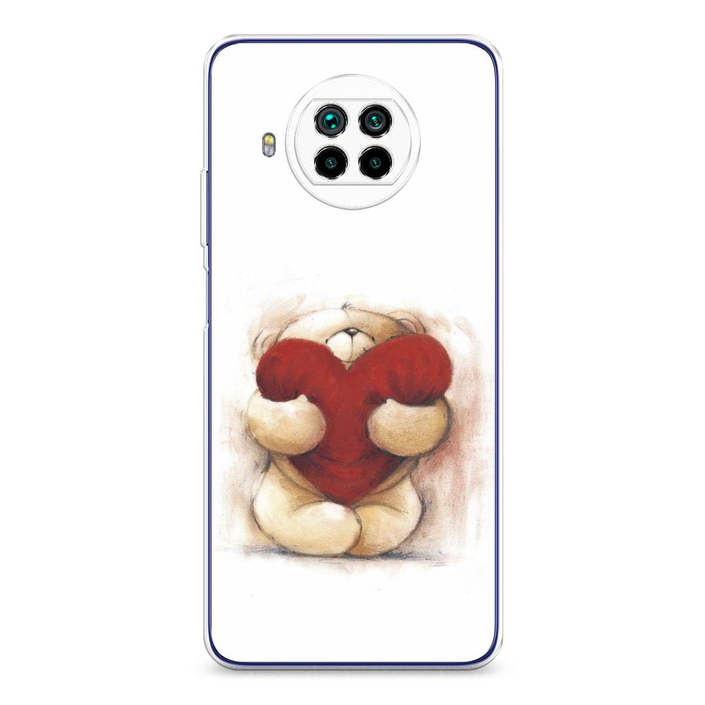 

Чехол Awog на Xiaomi Mi 10T Lite "Мишка с сердцем 1", Разноцветный, 39150-6