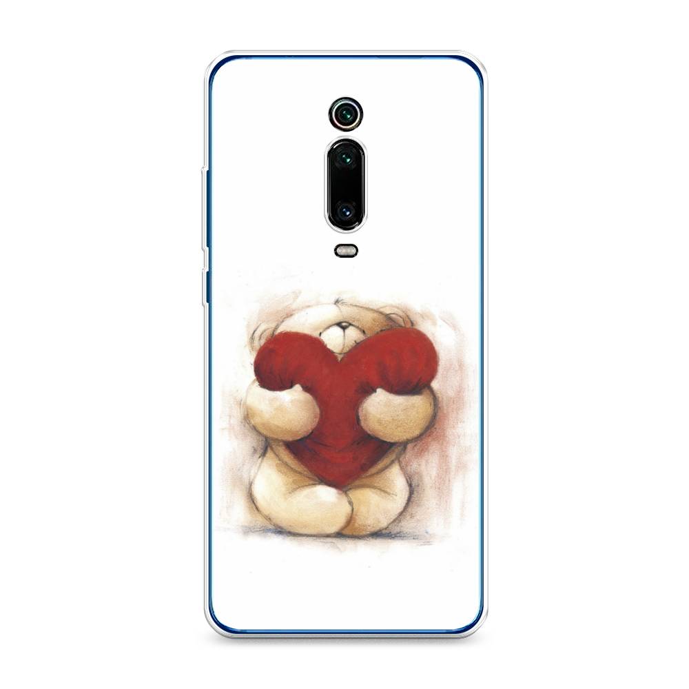 

Чехол Awog на Xiaomi Redmi K20/K20 Pro/Mi 9T/9T Pro "Мишка с сердцем 1", Разноцветный, 35850-6