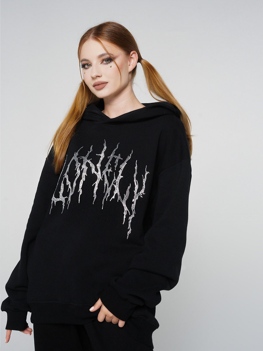 

Худи мужское ТВОЕ 84973 черное XXL, 84973