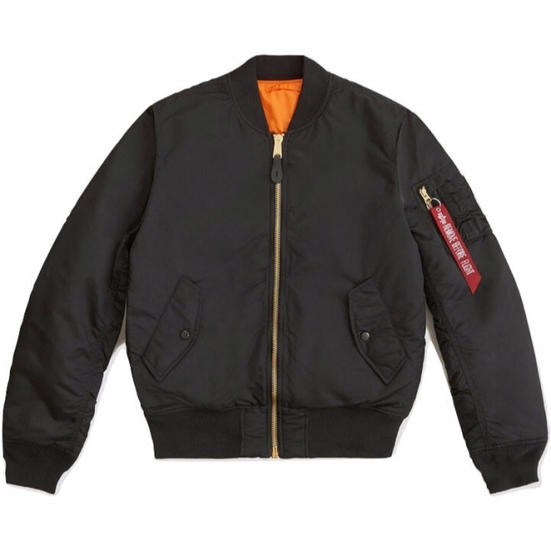 

Бомбер мужской Alpha Industries MA-1 Slim Fit черный XL, MA-1 Slim Fit