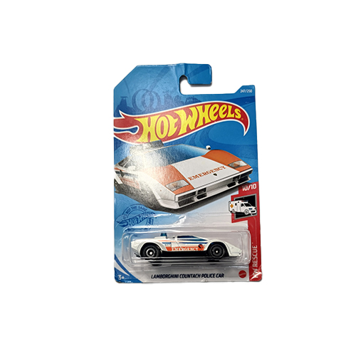 

Машинка Hot Wheels Treasure Hunt Lamborghini Countach Police Car, C4982/GTC86