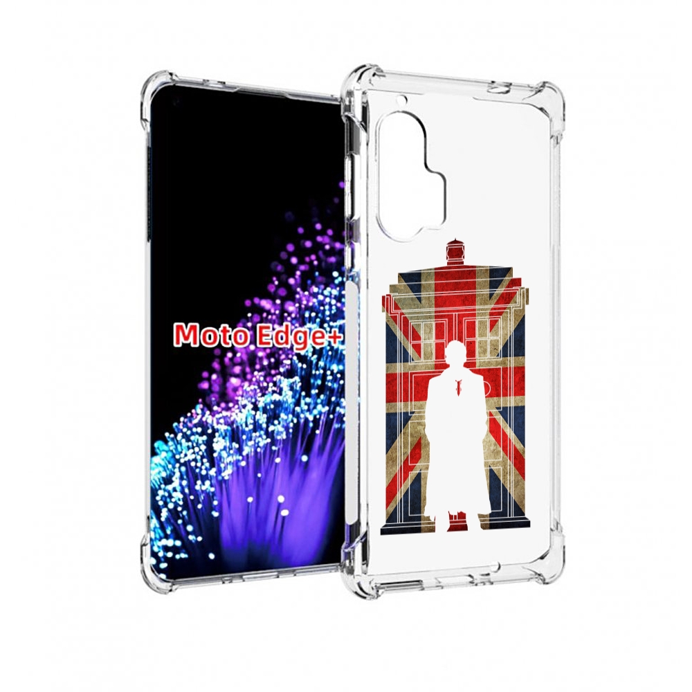 

Чехол MyPads шерлок холмс для Motorola Edge+ Plus, Прозрачный, Tocco