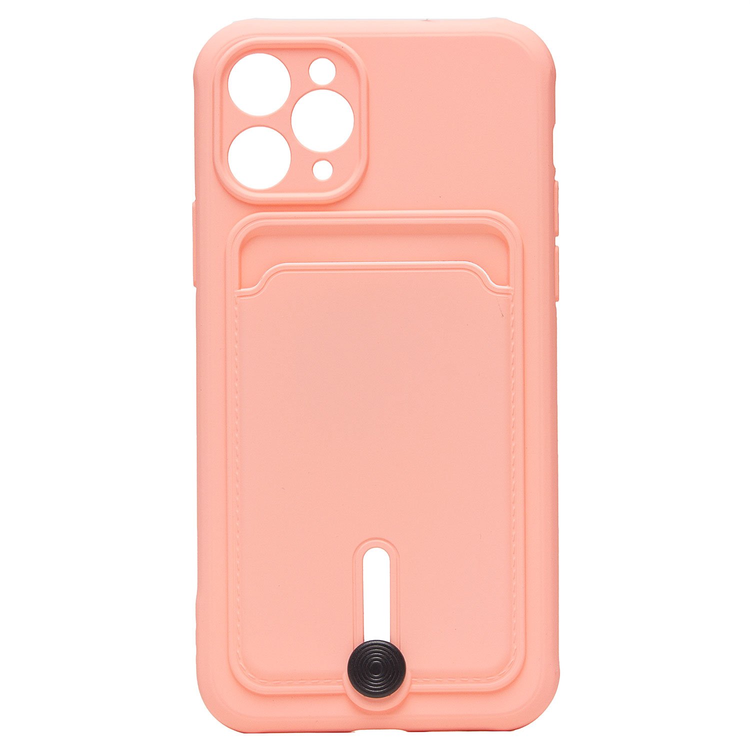 Чехол накладка SC304 BaseMarket для Apple iPhone 11 Pro (розовый)