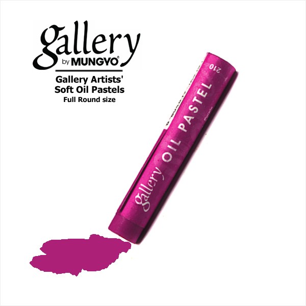 

MUNGYO Пастель масляная мягкая круглая GALLERY Artists` Soft Oil, 210 Пурпурный, Розовый