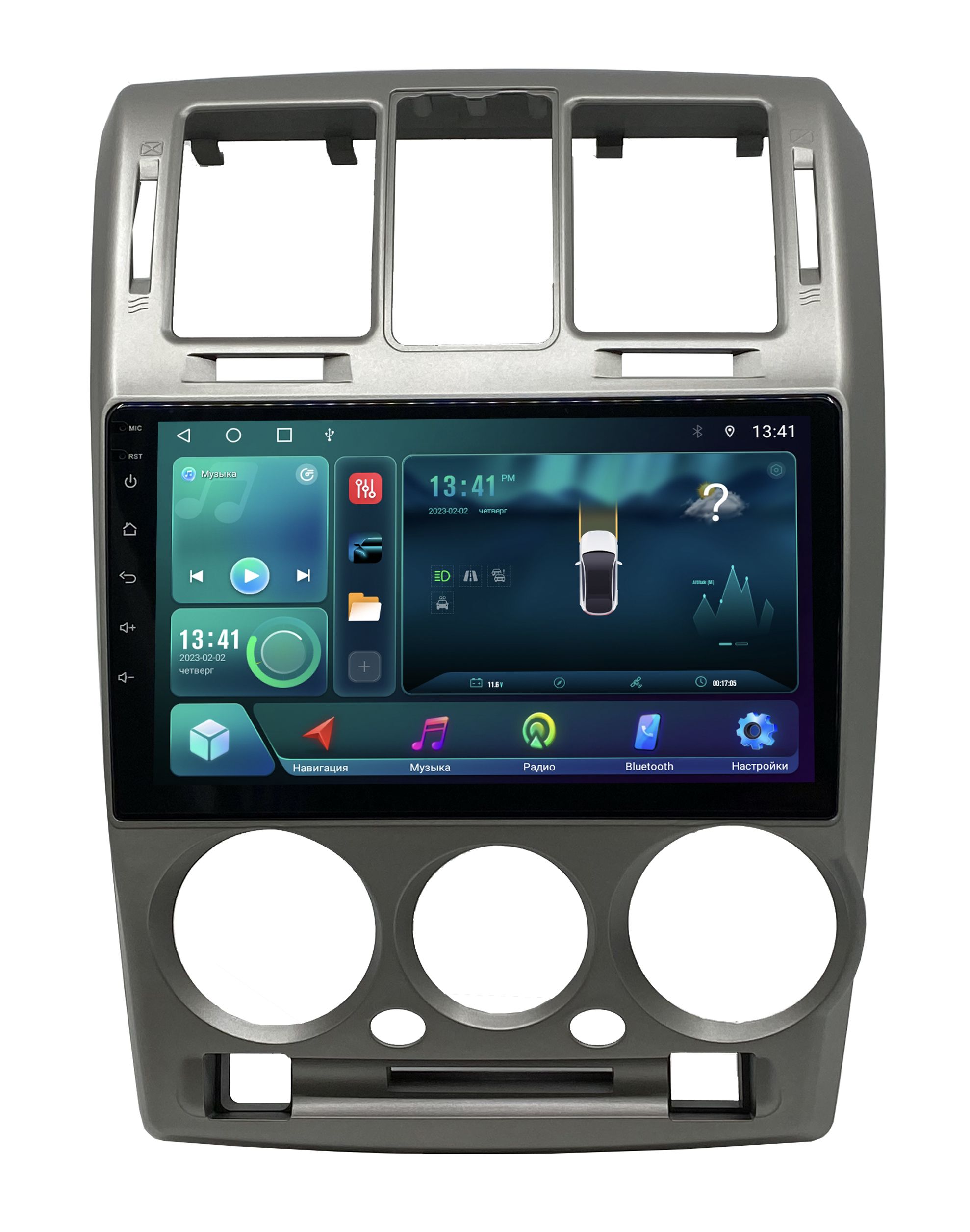 Штатная магнитола ANDROID Hyundai Getz 2002-2011 Версия 2 Android 12 464 GB Мультиру 3092200₽