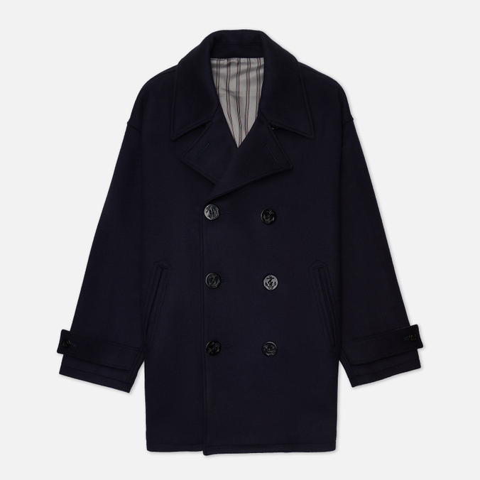 

Пальто мужское Uniform experiment UE-222000-NAVY синее S, UE-222000-NAVY