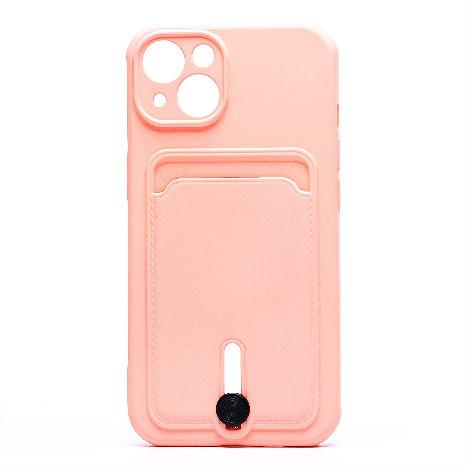 Чехол накладка SC304 BaseMarket для Apple iPhone 13 (розовый)