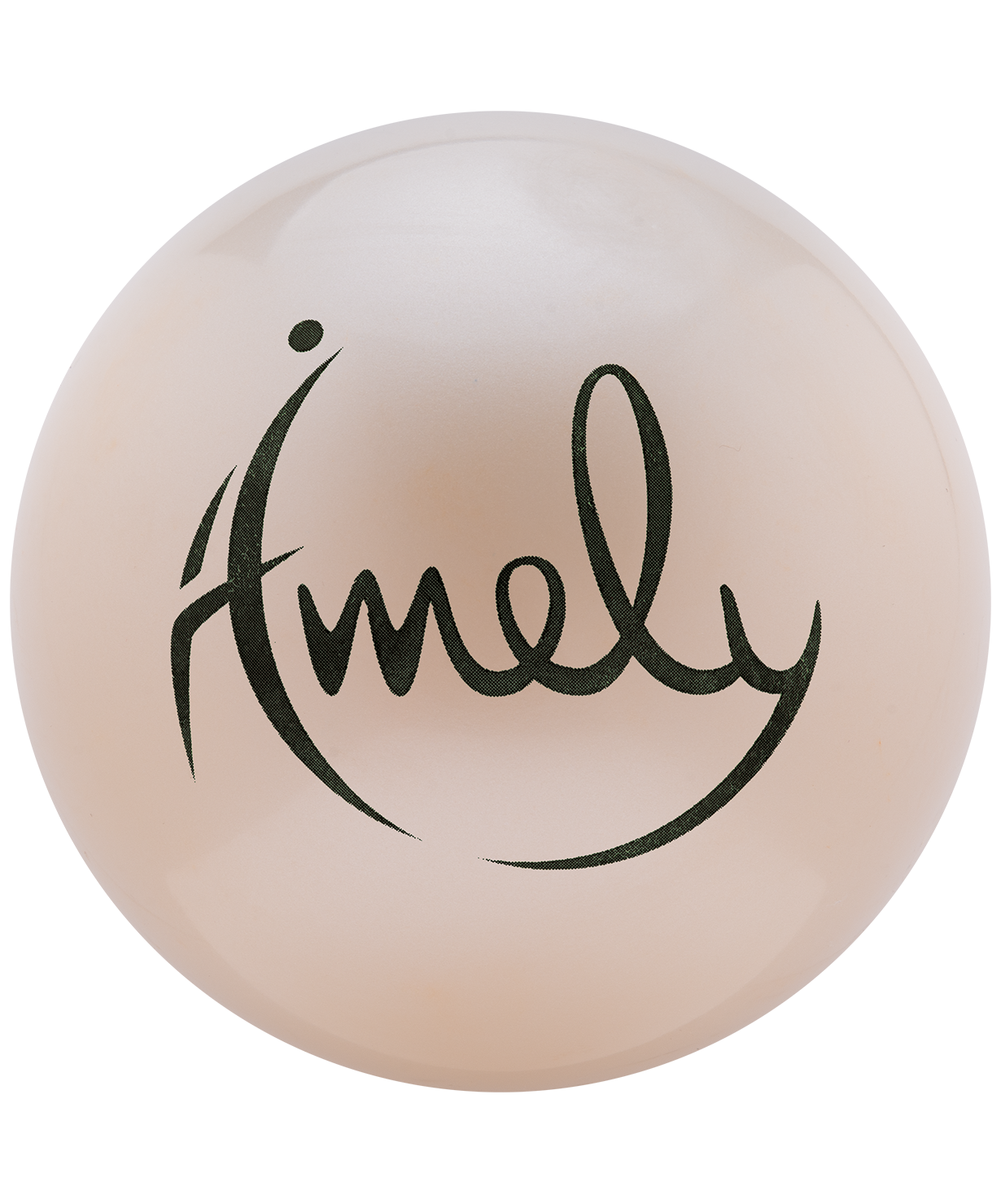 фото Amely мяч для художественной гимнастики amely agb-301 19 см; жемчужный