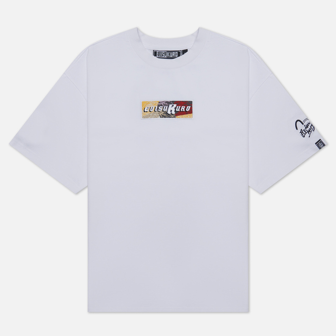 

Футболка мужская Evisu 2ESGNM2TS557BZCT-BWHT белая XL, 2ESGNM2TS557BZCT-BWHT
