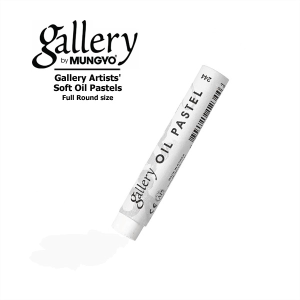 MUNGYO Пастель масляная мягкая круглая GALLERY Artists` Soft Oil, 244 Белый 100034304660 белый