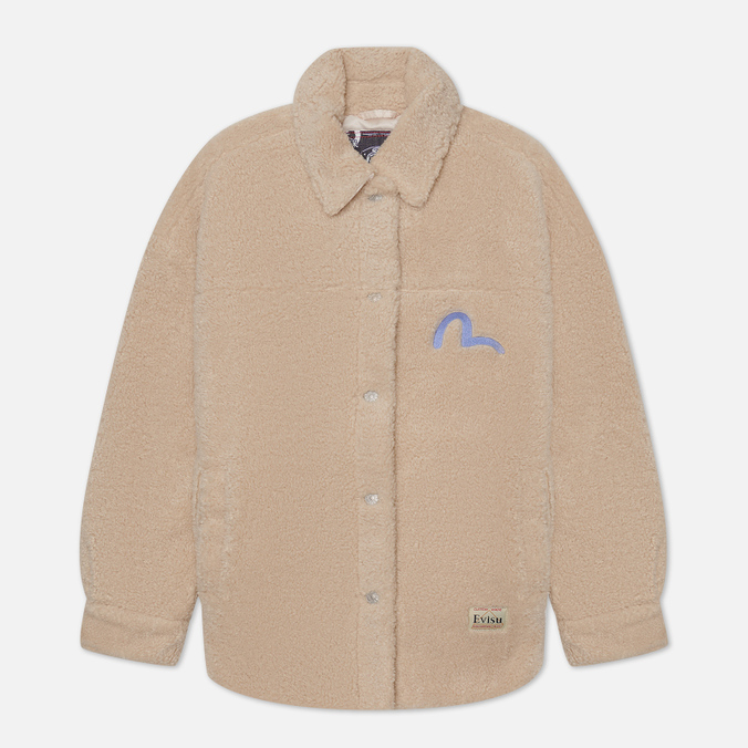 

Куртка женская Evisu 2EAHTW2SJ743OSSH-OWHT бежевая XS, 2EAHTW2SJ743OSSH-OWHT