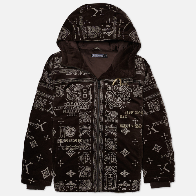 

Пуховик мужской Evisu 2EAGNM2NJ787XXCS-TAOP коричневый M, 2EAGNM2NJ787XXCS-TAOP