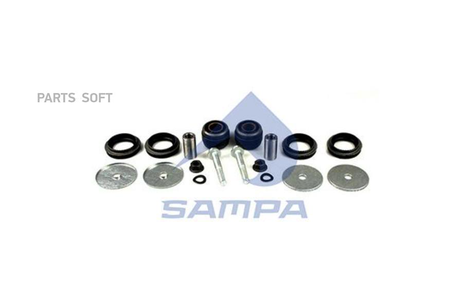 

SA030.526_р/к подвески кабины !1x (мр) перед. болты+шайбы+втулки+кольца+гайки Volvo FH12/1