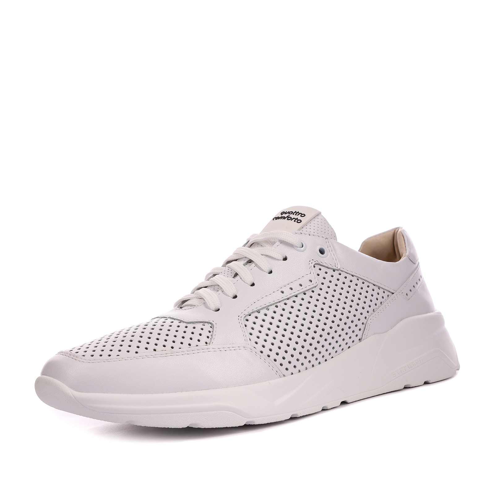 

Кроссовки мужские quattrocomforto 359-41MZ-003KK белые 41 RU, Белый, 359-41MZ-003KK