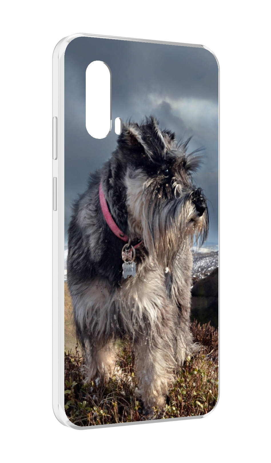 

Чехол MyPads ризеншнауцер 2 для Blackview BV7100, Прозрачный, Tocco