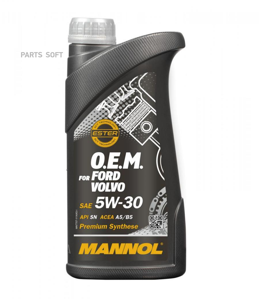 Моторное масло MANNOL синтетическое ENERGY FORMULA FR 5W30 1л