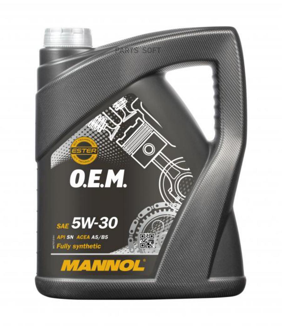 

Моторное масло MANNOL синтетическое ENERGY FORMULA FR 5W30 5л