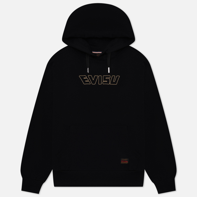 

Толстовка мужская Evisu 2EAHTM2SW329LFCT-BLKX черная L, 2EAHTM2SW329LFCT-BLKX