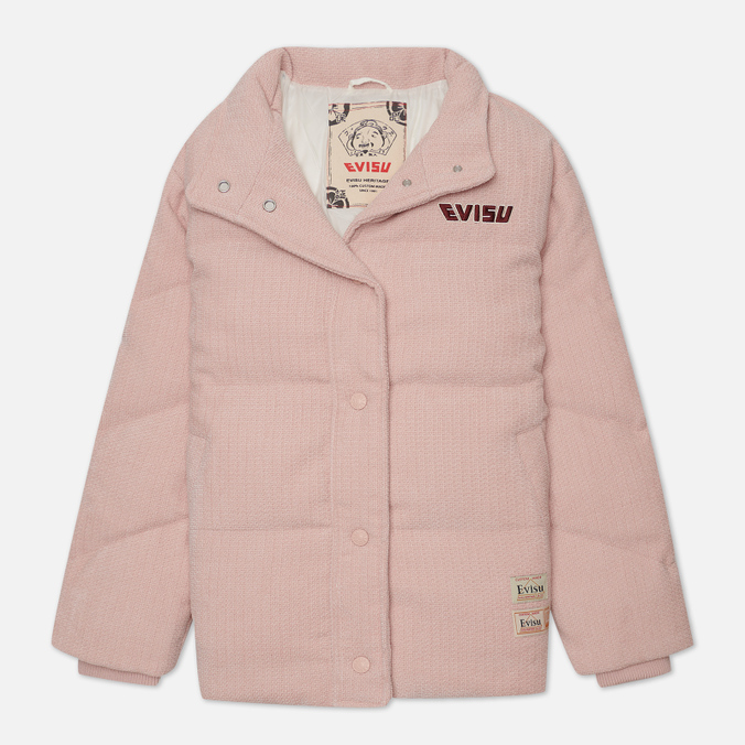 

Пуховик женский Evisu 2EAHTW2NJ719LFCD-PEAC розовый L, 2EAHTW2NJ719LFCD-PEAC