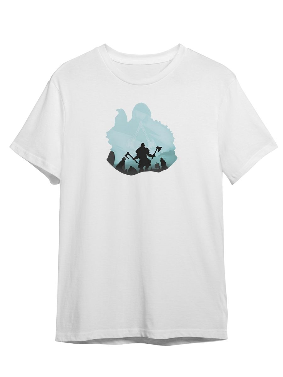 

Футболка унисекс Каждому Своё Assassin's Creed/Ассассин GMASA1 белая S, Белый, "Assassin's Creed/Ассассин" GMASA1