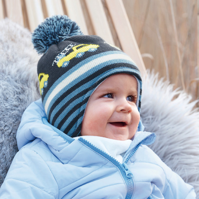 

Шапка детская Sterntaler 1425830 темно-синий 49, 1425830