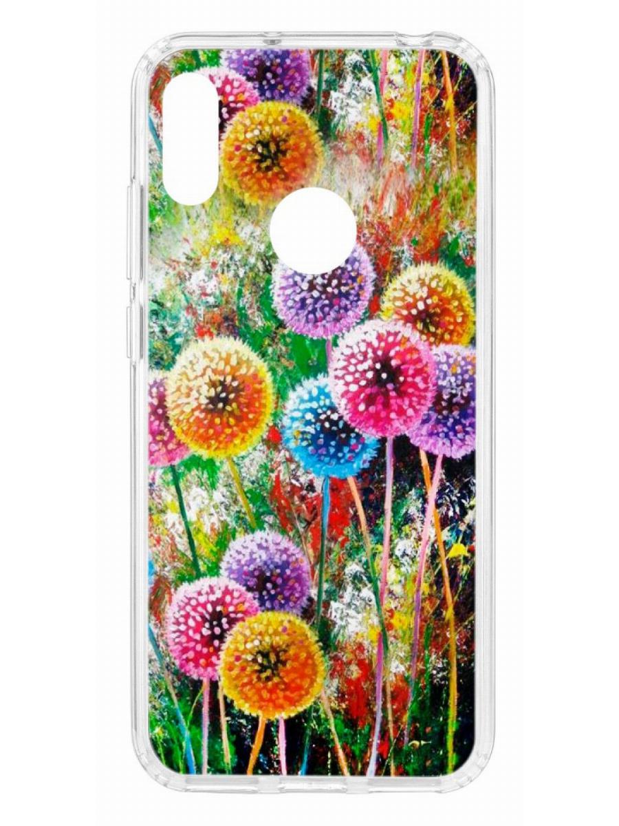 Чехол для Huawei Y6 2019 Kruche Print Одуванчики