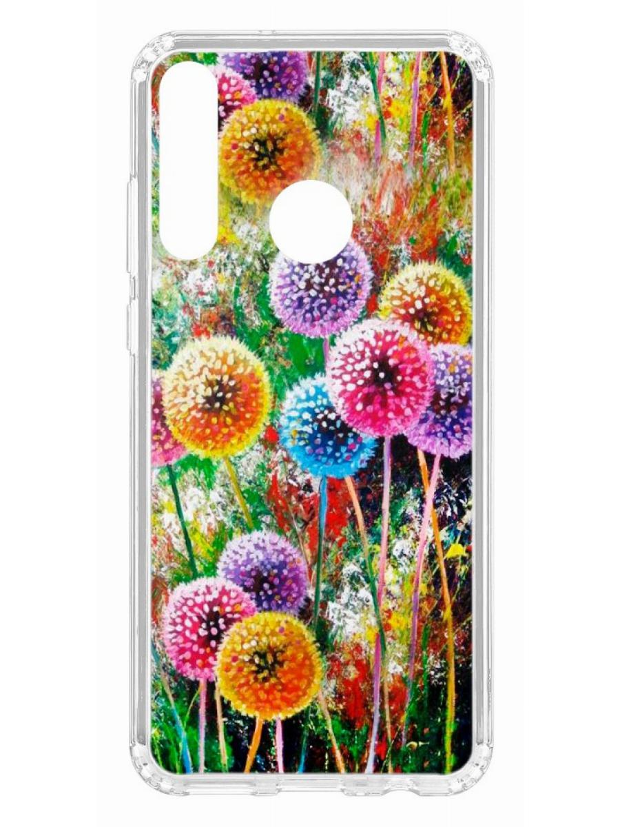 фото Чехол для huawei y6p 2020 kruche print одуванчики кruче