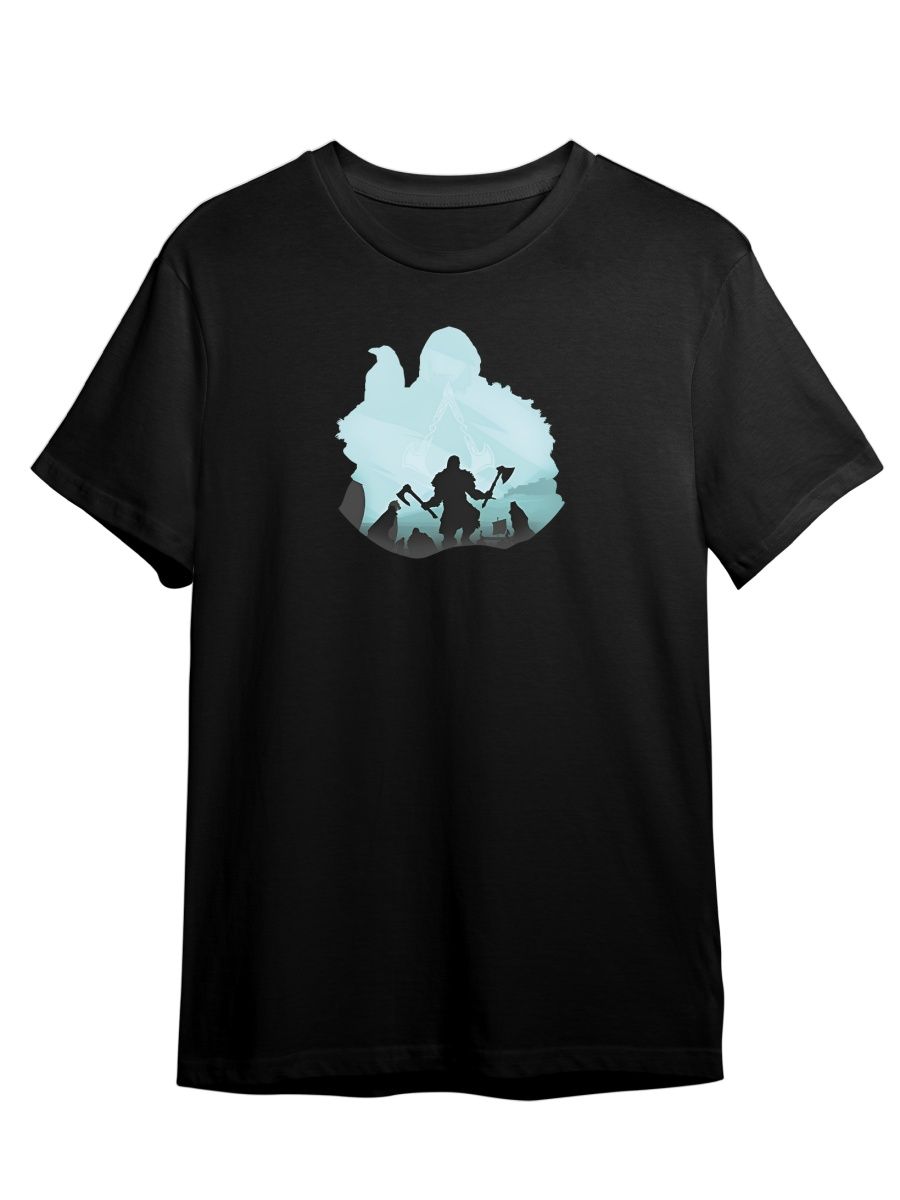 

Футболка унисекс Каждому Своё Assassin's Creed/Ассассин GMASA1 черная 3XL, Черный, "Assassin's Creed/Ассассин" GMASA1