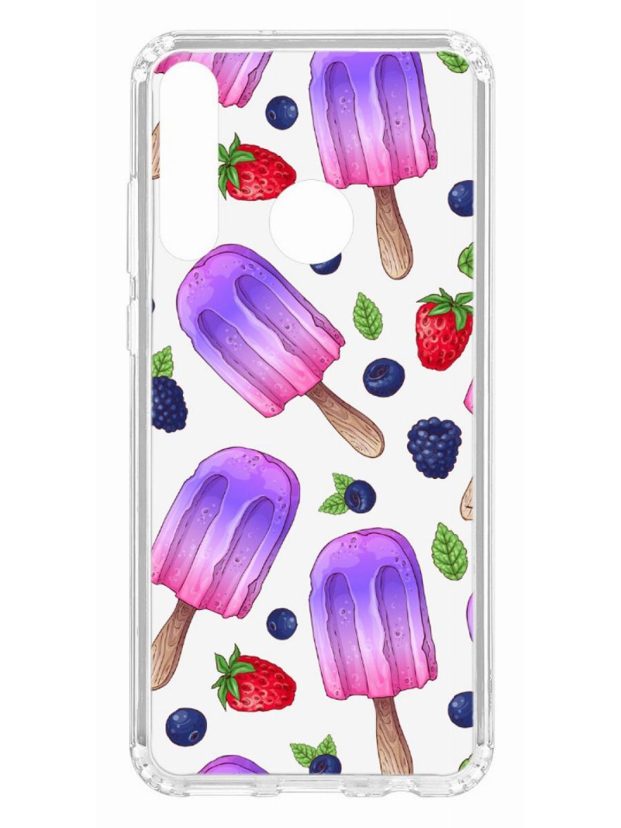 фото Чехол для huawei y6p 2020 kruche print ice cream кruче