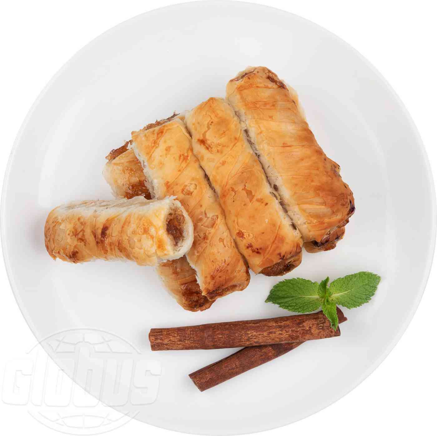 

Улитка греческая рулет яблоко-корица +-300 г