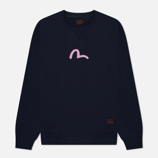 

Свитшот мужской Evisu 0ELBSM0SW321XXCT-DNAY синий 2XL, 0ELBSM0SW321XXCT-DNAY