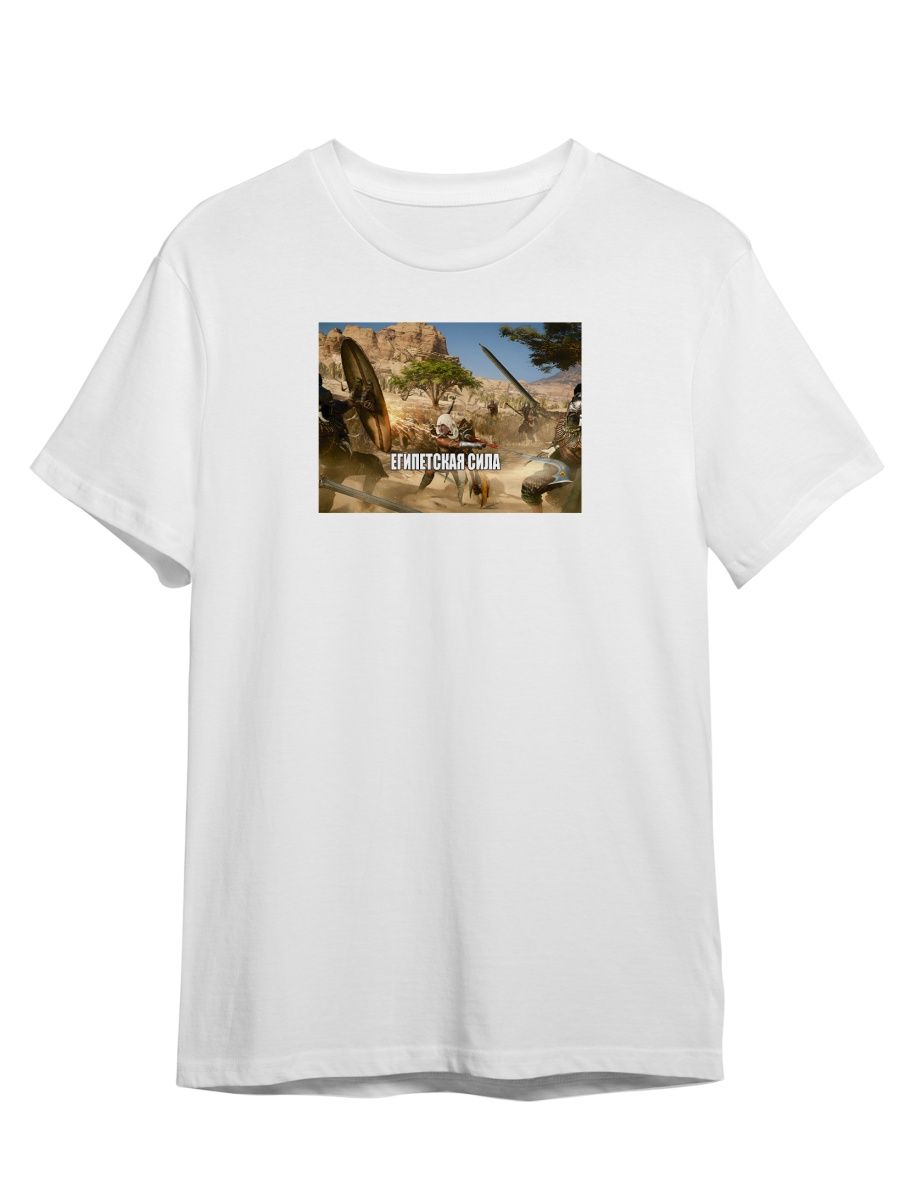 

Футболка унисекс Каждому Своё Assassin's Creed/Ассассин GMASA3 белая XL, Белый, "Assassin's Creed/Ассассин" GMASA3