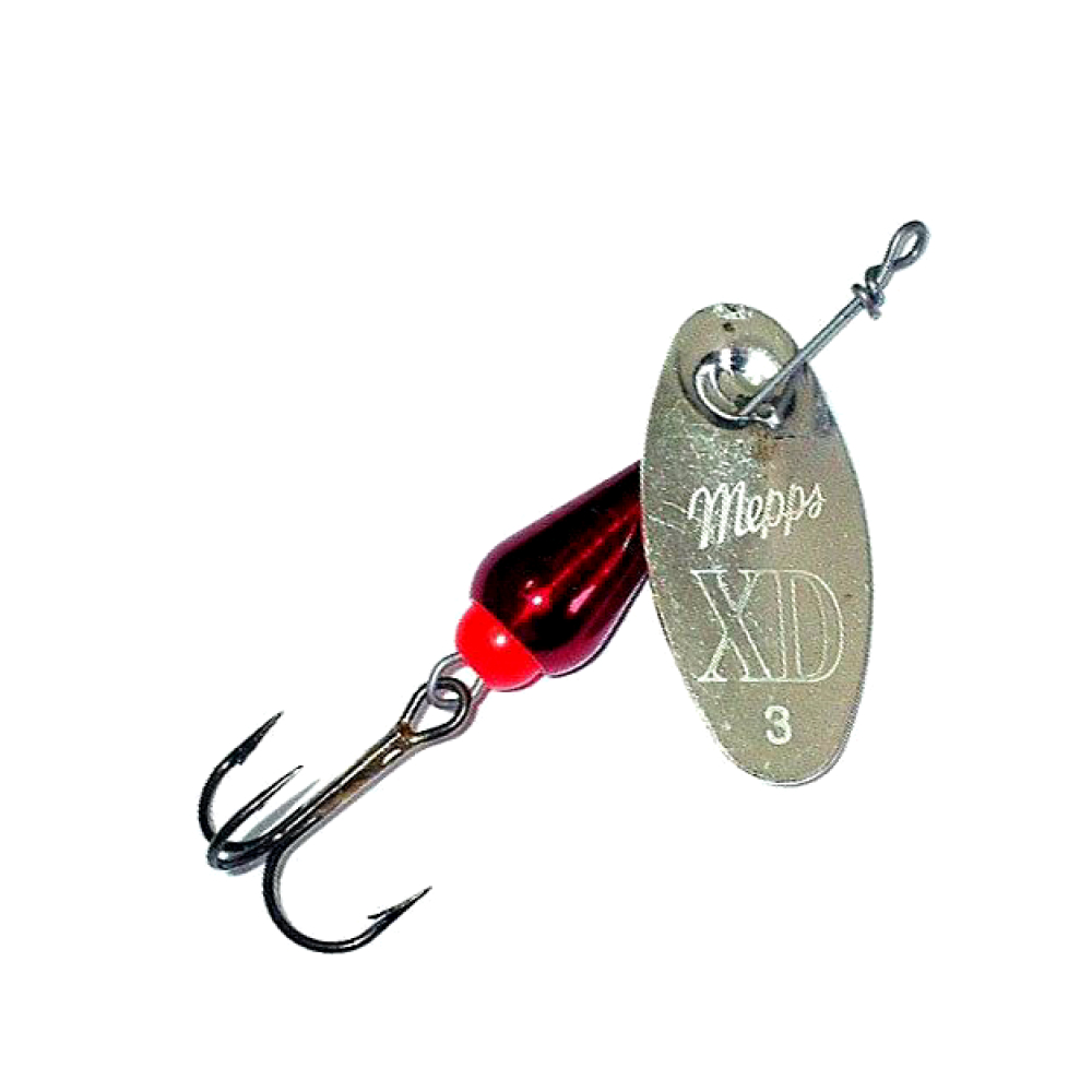 

Блесна Mepps XD PLATINUM AG / RG 3 (7гр), Красный;серебристый, XD