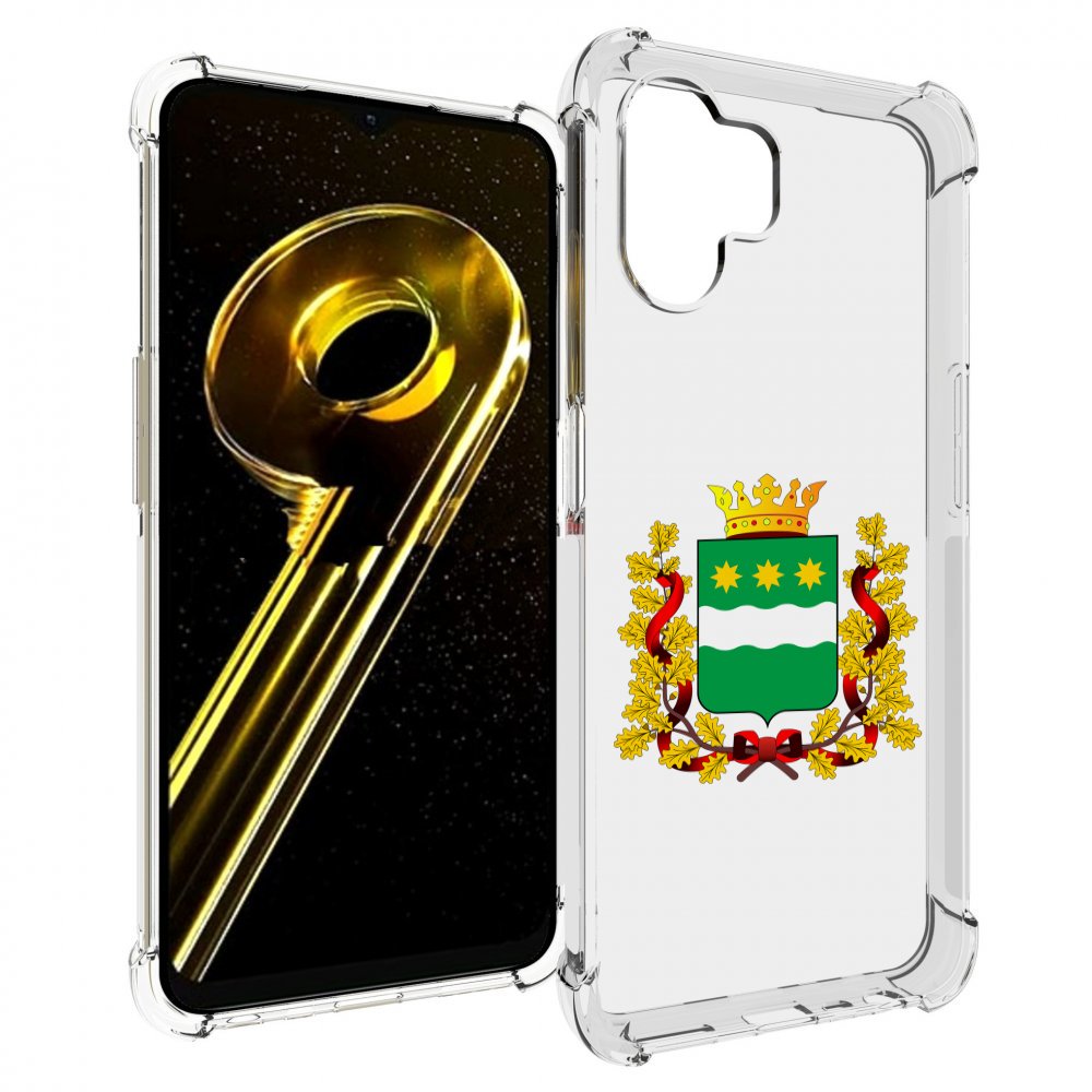 

Чехол бампер MyPads герб-амурскои-области для Realme 10 5G прот..., Прозрачный, Tocco