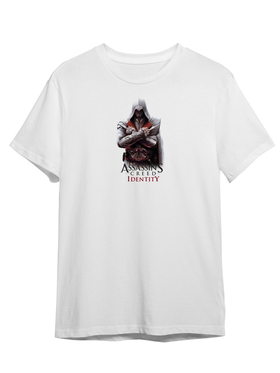 

Футболка унисекс Каждому Своё Assassin's Creed/Ассассин GMASA10 белая 4XL, Белый, "Assassin's Creed/Ассассин" GMASA10