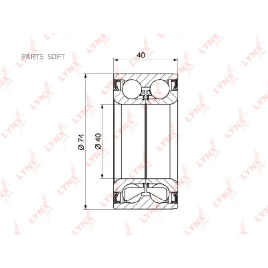 

Wb-1160_к-кт подшипника ступицы передней audi a3 96>, vw golf/bora 97>