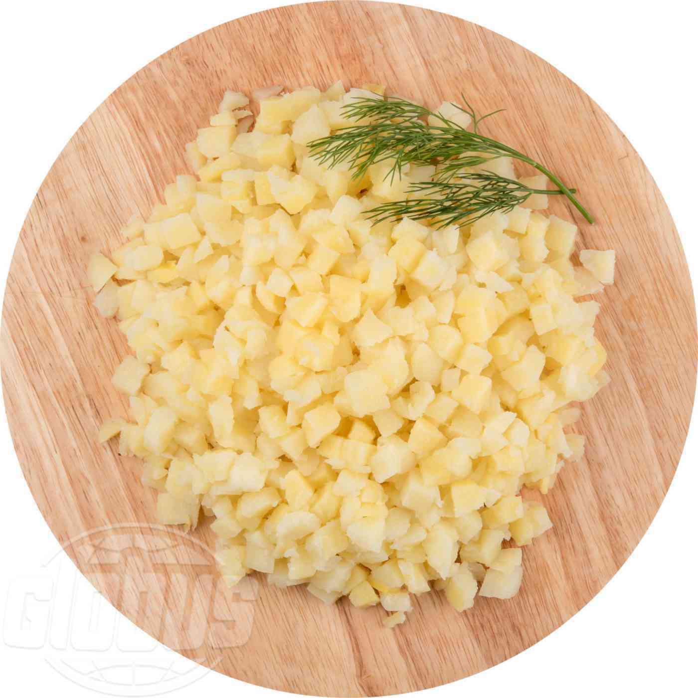 

Картофель отварной кубик +-550 г