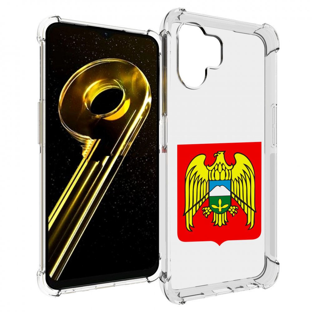 

Чехол бампер MyPads герб-кабардино-балкария-нальчик для Realme 1..., Прозрачный, Tocco