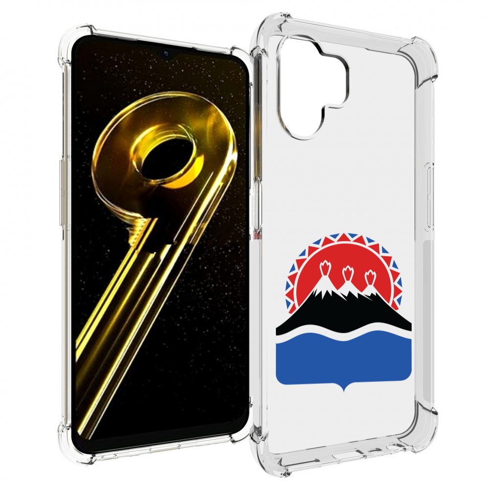 

Чехол бампер MyPads герб-камчатскии-краи для Realme 10 5G прот..., Прозрачный, Tocco