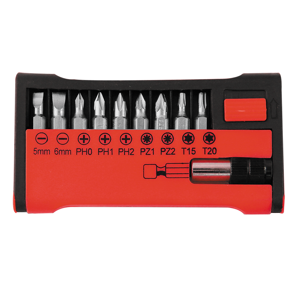 

ZIPOWER PM4155 Набор бит с битодержателем, 10 предметов, 27880906