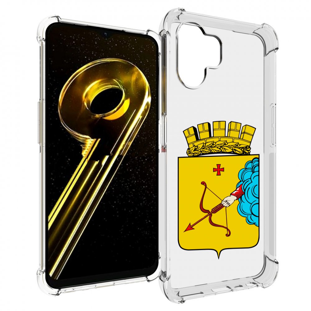 

Чехол бампер MyPads герб-кировская-область для Realme 10 5G прот..., Прозрачный, Tocco