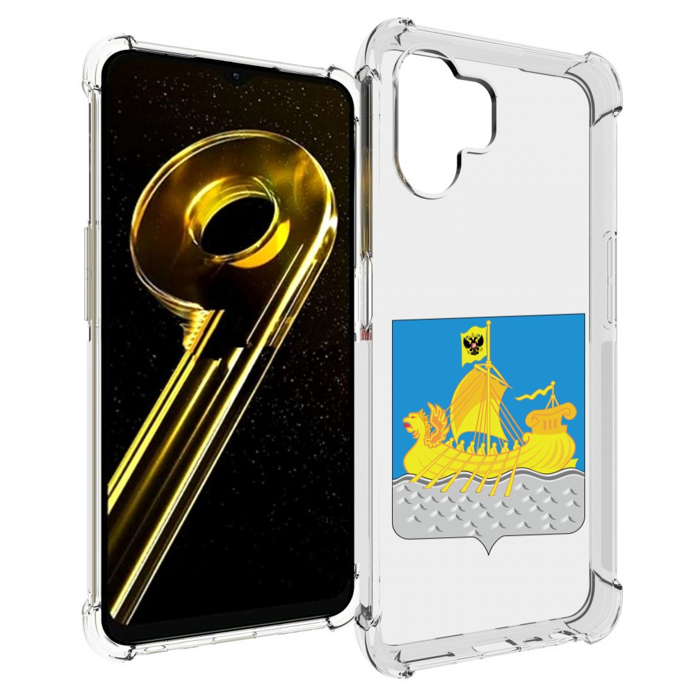 

Чехол бампер MyPads герб-косромская-область для Realme 10 5G про..., Прозрачный, Tocco
