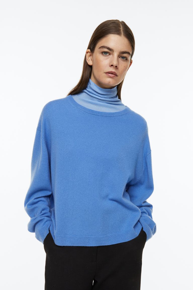 

Джемпер женский H&M 0951932023 синий L (доставка из-за рубежа), 0951932023
