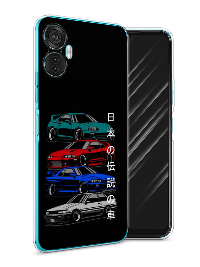 

Чехол Awog на Itel Vision 5 Plus "JDM Legend cars", Зеленый;красный;синий, 3201150-5