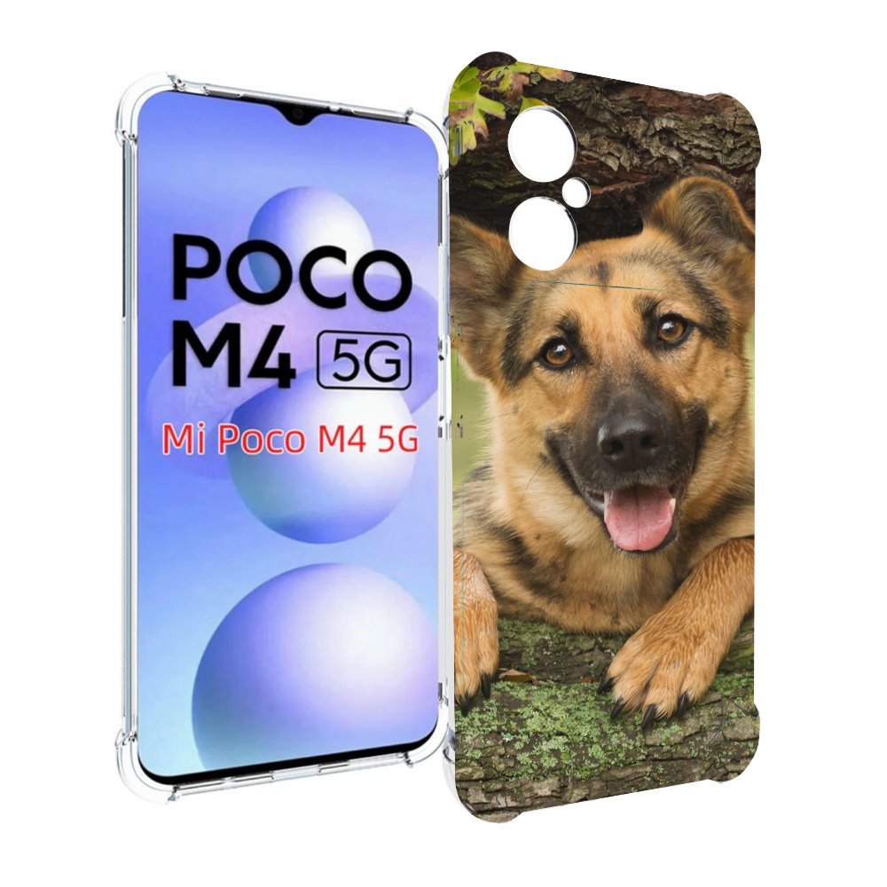 

Чехол MyPads Собака-на-дереве для Xiaomi Poco M4 5G, Прозрачный, Tocco