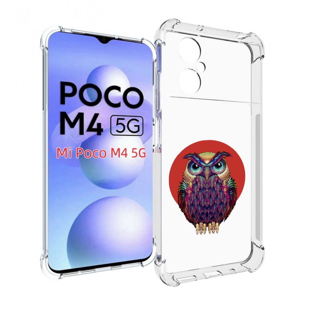 

Чехол MyPads Сова 3 для Xiaomi Poco M4 5G, Прозрачный, Tocco